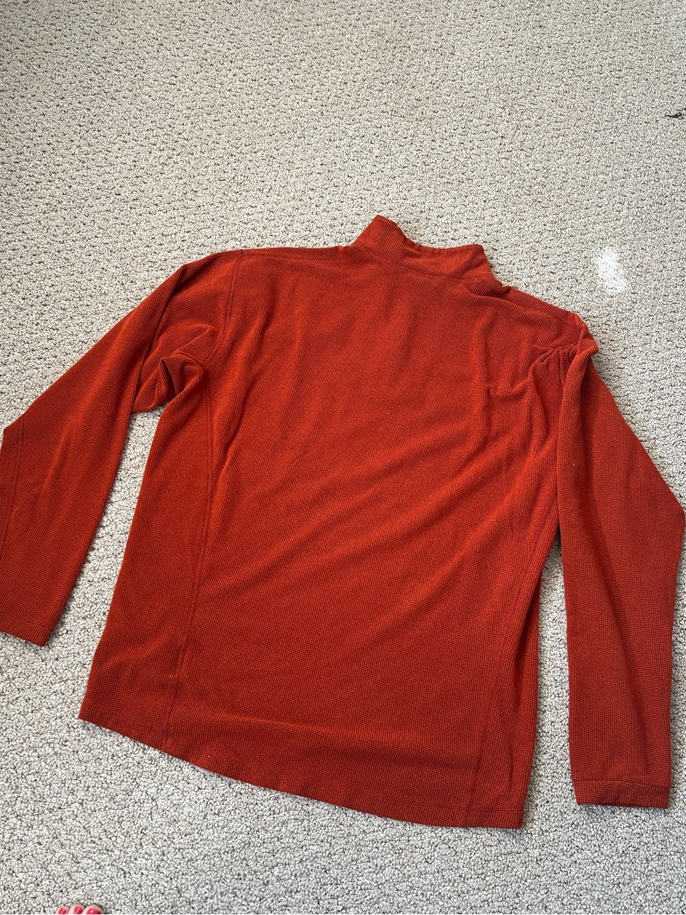 Arcteryx Waffle Polartec Quarter Zip Pullover Base Layer large - Picture 9 of 9
